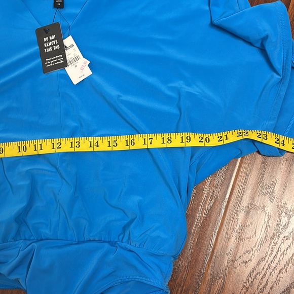 NWT blue body suit by express in XS - Picture 5 of 6